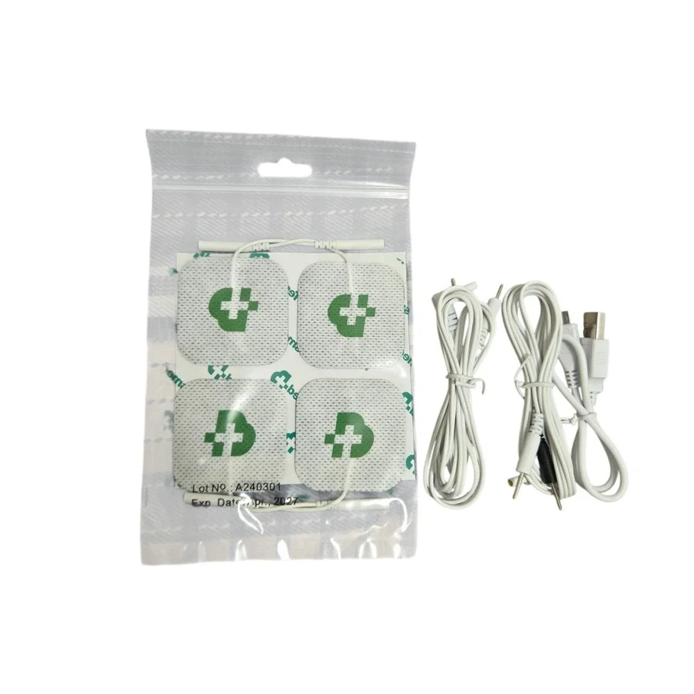 Trio 6.5: Usb-Rechargeable TENS Unit for Pain Relief & EMS Muscle Stimulator, 36